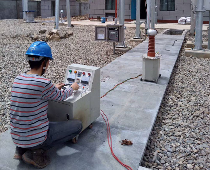 串級試驗(yàn)變壓器接線原理圖