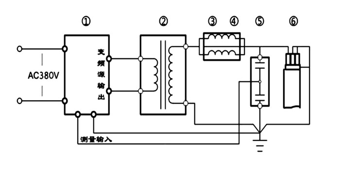 高壓電纜耐壓試驗裝置接線原理圖