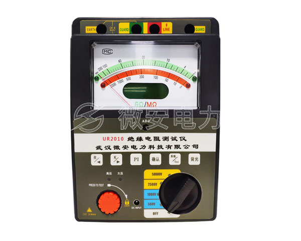 UR2010雙顯絕緣電阻測試儀