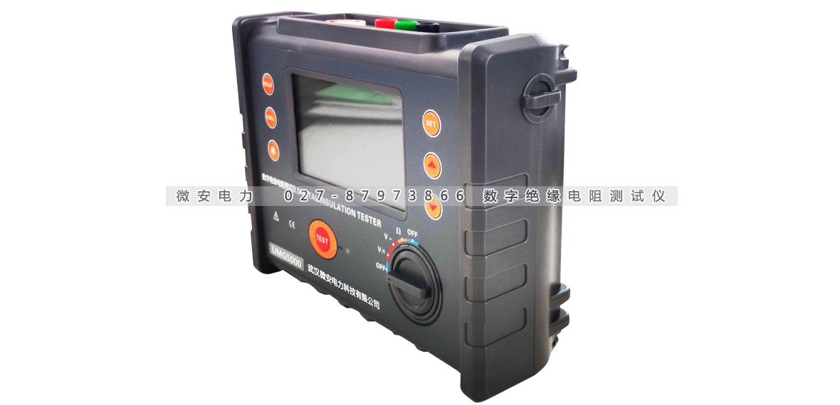 5000V高壓絕緣電阻表側(cè)面