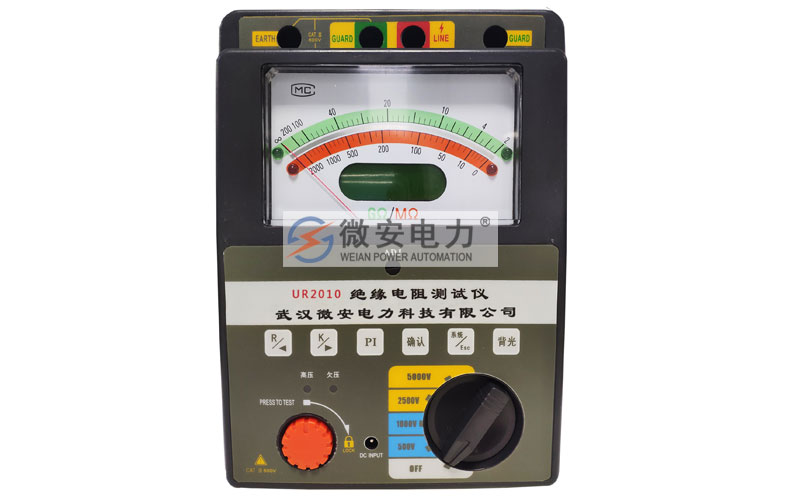 雙顯絕緣電阻測試儀