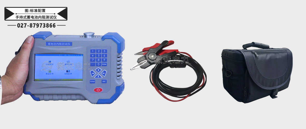 手持式蓄電池內(nèi)阻測(cè)試儀-標(biāo)準(zhǔn)配置