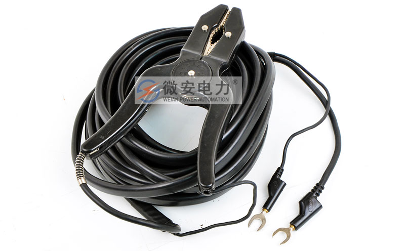 100A直流電阻測試儀測試夾（黑）