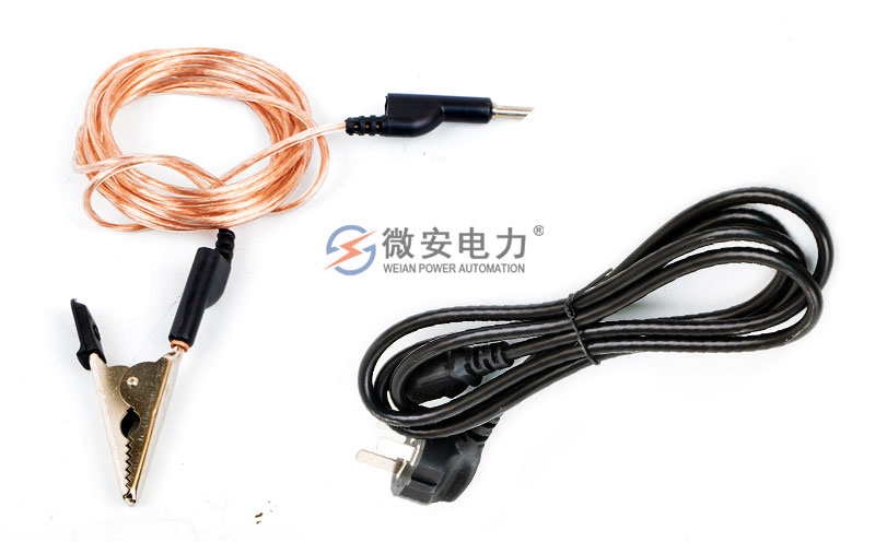 100A直流電阻測試儀地線/電源線
