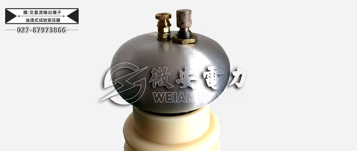 油浸式試驗變壓器交直流輸出端子