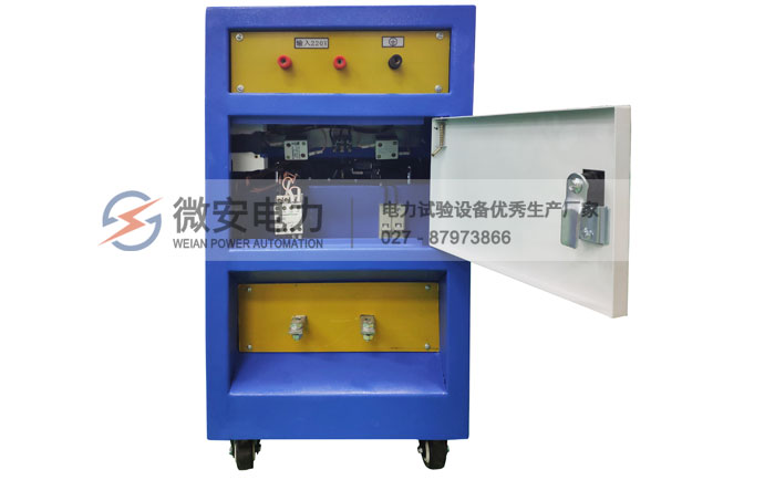 交流大電流發(fā)生器背面開(kāi)柜