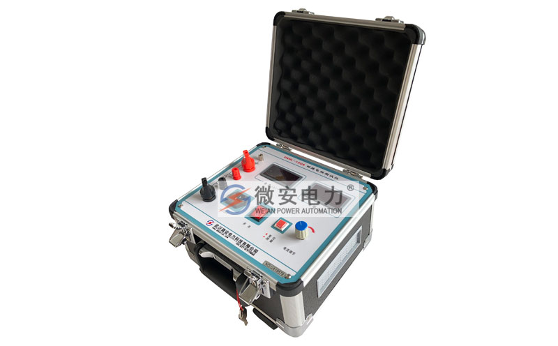 100A回路電阻測(cè)試儀右側(cè)